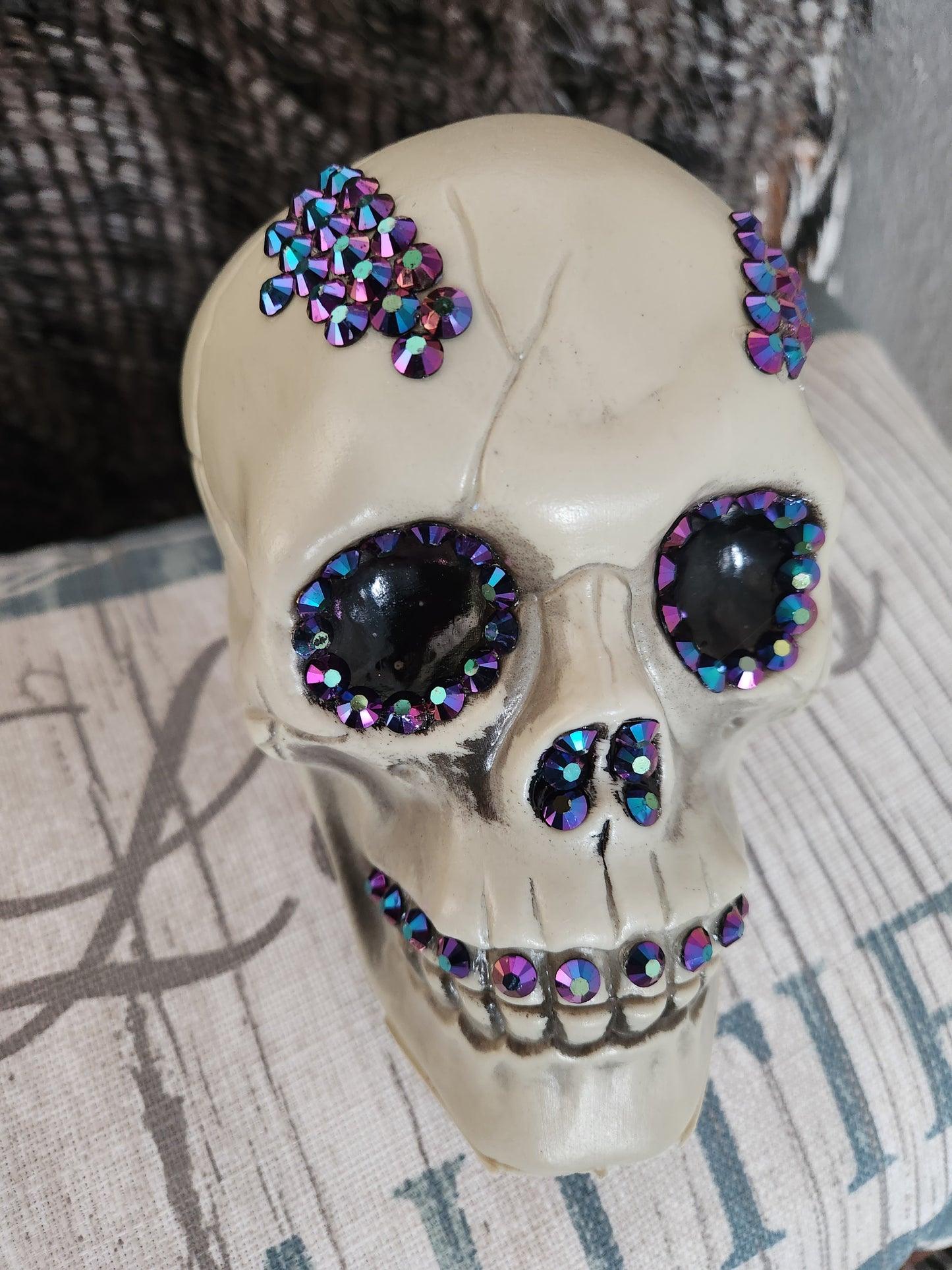 Bling Skull Decor