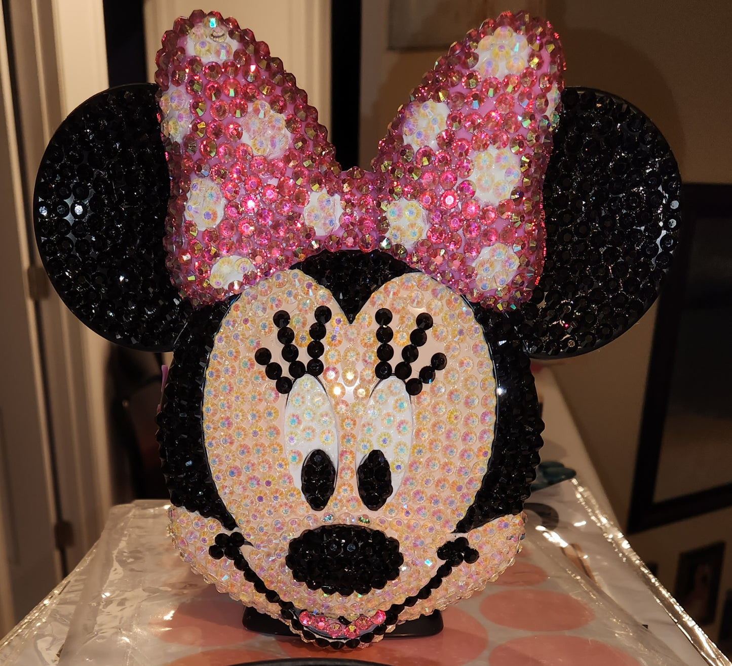 Minnie Rhinestone Crossbody