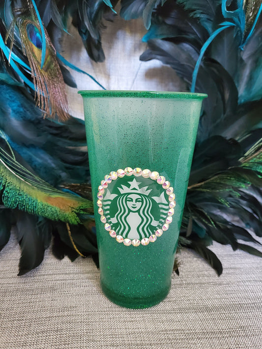 Ombre Glitter Cold Cup Tumbler SOLD OUT