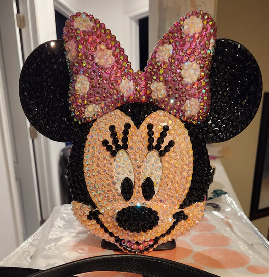 Minnie Rhinestone Crossbody