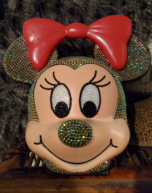 Rhinestone Minnie Mouse Lunchbox